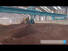 Trough-Typ Düngemittel-Produktionsanlage Hydraulisches Heben 50 m/h