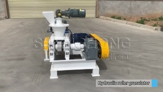 Hydraulischer Walzengranulator, Trockenwalzengranuliermaschine, Produktionsanlage für organische Düngemittel