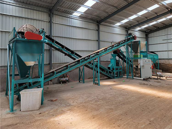 Produktionslinie für organische Düngemittel mit Pelletizer-Click-Technologie