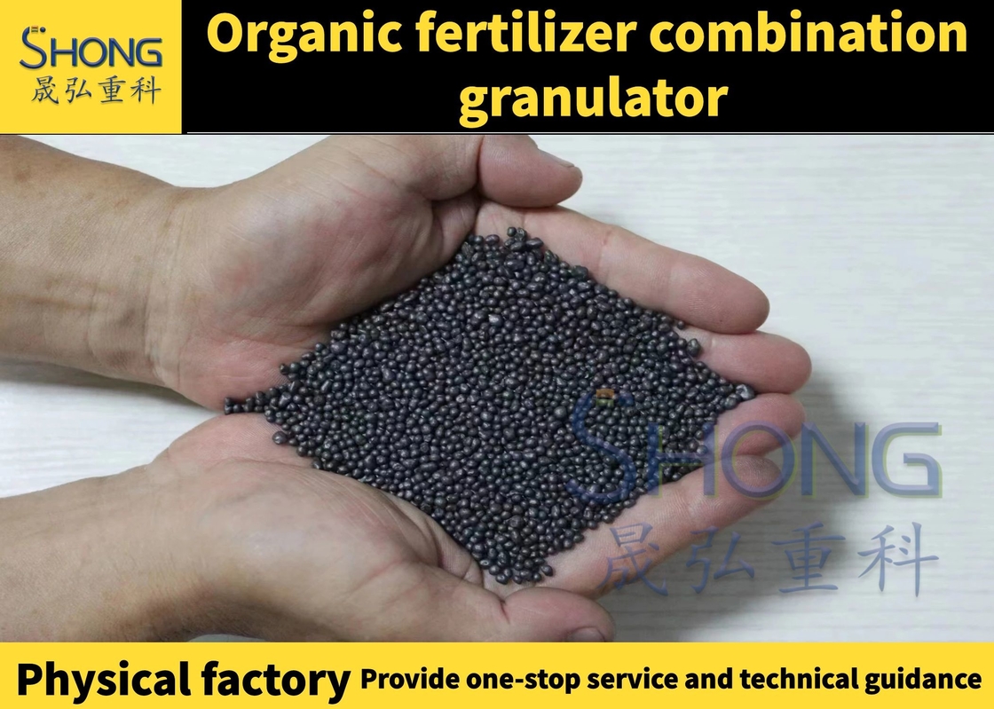 12 Monate Garantie für organischen Dünger Granulator mit 95% Pellets bilden selten