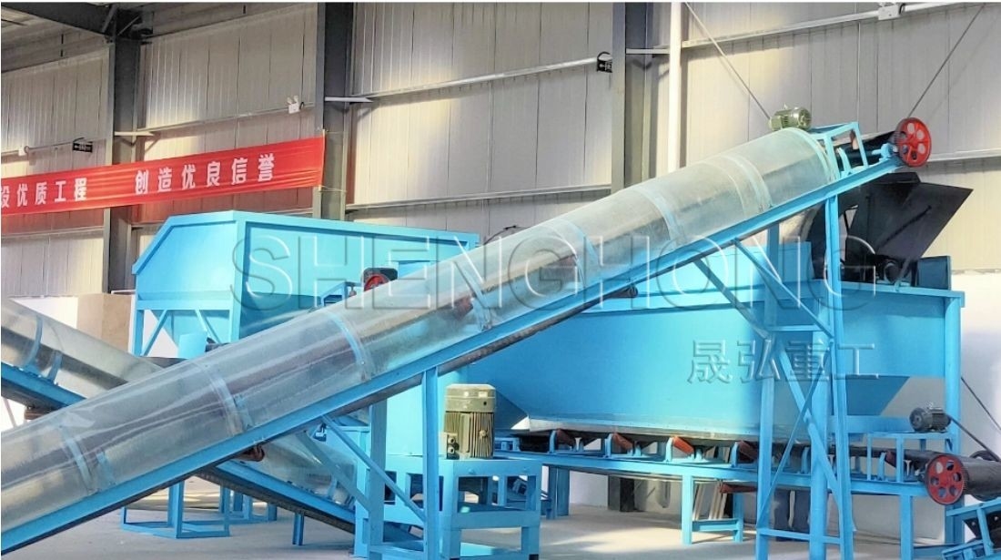 Produktionslinie für organische Düngemittel mit Pelletizer-Click-Technologie