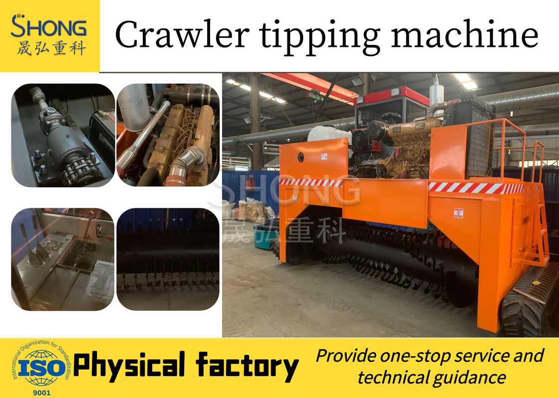 Fermentationsanlage Crawler Turner Dieselöl Kraftstoffart