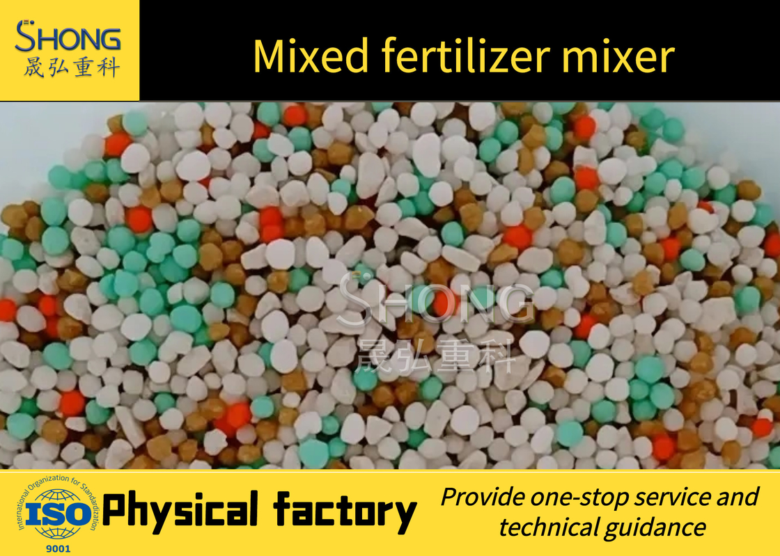 Düngemittel-Pellets BB Düngemittel-Produktionslinie mit Ingenieuren für die Auslandservice-Maschinen