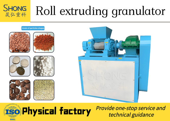 Düngemittelproduktion Doppelroller Granulator mit 186*300mm Rollengröße