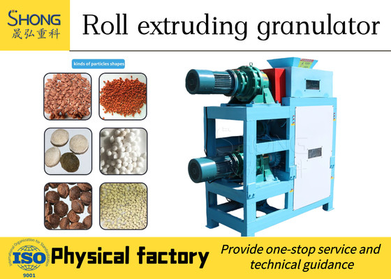 Düngemittelproduktion Doppelroller Granulator mit 186*300mm Rollengröße