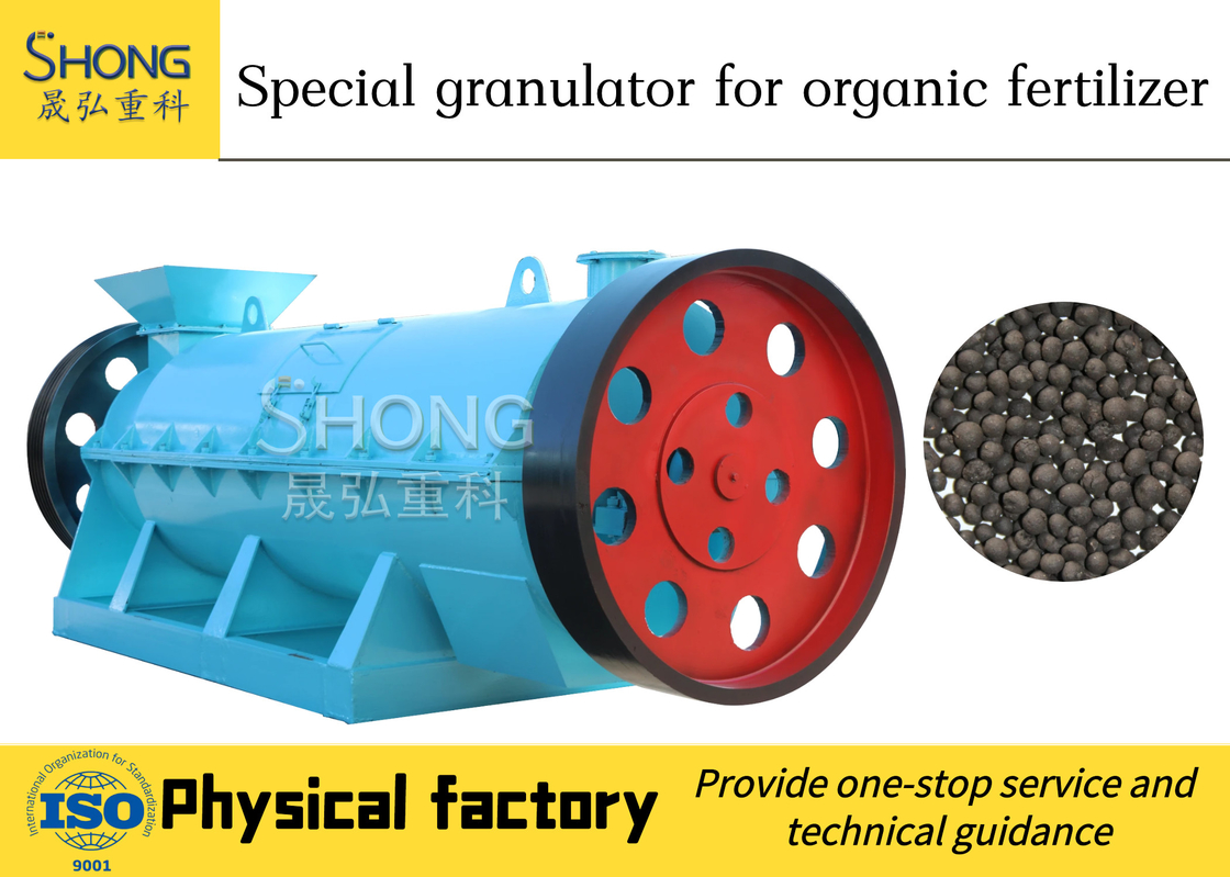 3 Tonnen/h organischer Dünger Granulator Düngemittel Produktionslinie 50Hz 380V