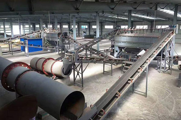Produktionslinie für hochgranulierte Verbindungsdünger zur Herstellung von NPK-Düngerpellets