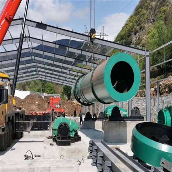 Anlage zur Herstellung von organischem Dünger für Hühnerdünger 5 t/h 75 kW Produktionslinie für organischen Dünger