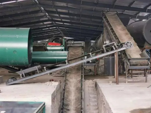 Organisches Düngemittel-Granulations-Maschinen-Fertigungsstraße für Schwein-Schaf-Pferdemisten