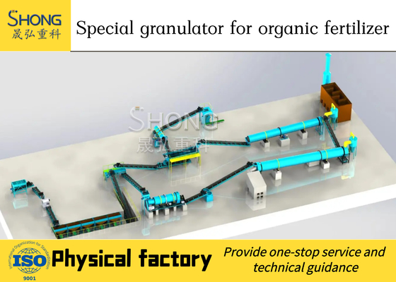 Produktion von organischen Düngemitteln Pelletiermaschine Abfälle von Hühner, Schweine, Rinder, Schafe, Enten, Gänse, Ziegen Urin und Mist usw.