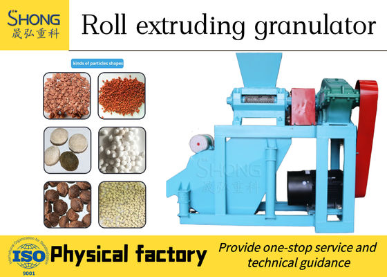 Maschine zur Granulation von Düngemitteln mit Trockentyp-Extrusion mit Kohlenstoffstahlkonstruktion für chemische Düngemittel