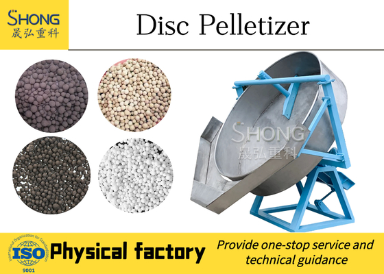 90% qualifizierte Pellets mit nicht angetriebenen und angetriebenen Schabern im Scheiben-Gemischdünger-Granulator