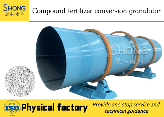 Zusammengesetzte Düngemittel Granulator Leichte Wartung Größe der Granulate 3-6 mm Für die Produktion von organischen / zusammengesetzten Düngemitteln