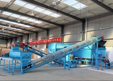 3-5mm Pellet-Produktionsprozess Produktion von organischen Düngemitteln mit 45 gleicher Leistung