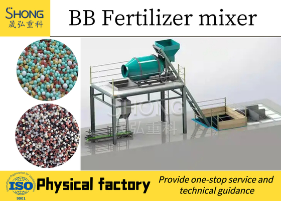 BB Düngemischmischmaschine-Typ Granulator für eine verbesserte Nährstoffverteilung
