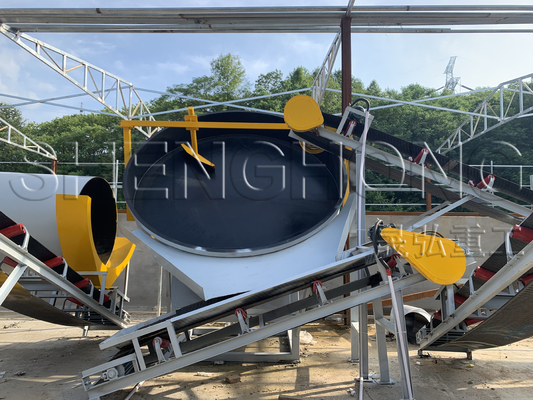 Organische Düngemittel Produktionslinie für Kuhdung 3000-5000t pro Jahr