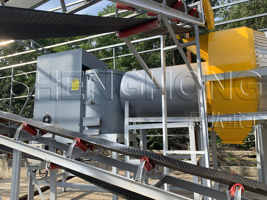 Organische Düngemittelanlagen für die Herstellung von Kompostgranulat