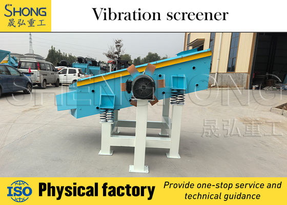 Hochleistungs-Vibrationssiebanlagen mit 1-10 Tonnen/Stunde Leistung und 12 Monaten Garantie für effiziente Materialklassifizierung