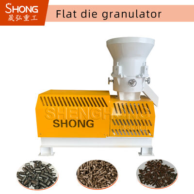 Flachfolie-Verdrängungs-Düngemittel-Granulierer-Maschine für Düngemittel-Produktion