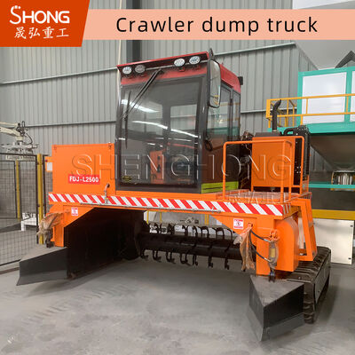 4710*1700*2500mm Raupen-Fermentationskompostwender mit 1-20T Kapazität und 3000mm Arbeitsbreite