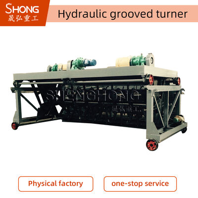 Livestock Manure Chain Plate Turner - Organic Fertilizer Production Solution for Large Farms