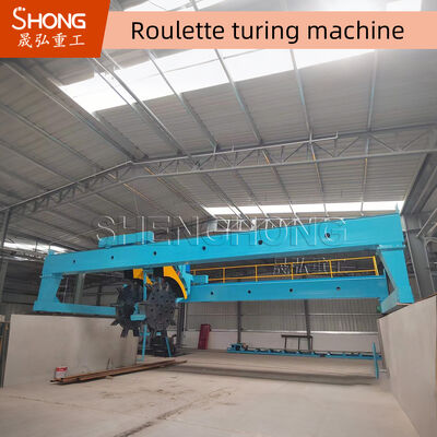 Kompostiererzeuger - 1,6 m tiefer Stapel, 12 m breiter, hohe Effizienz