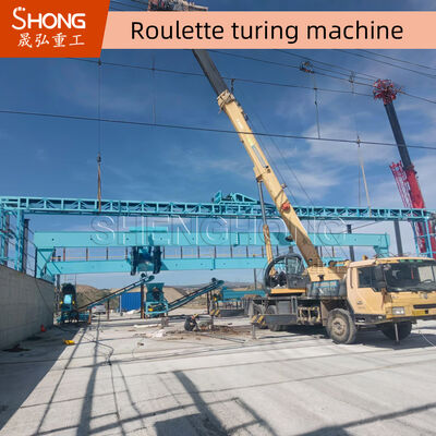 Industriefermentation Kompostanlage für Schleusen-Typ Kompostdrehmaschine Vorteile der kurzen Zeit Abfallfermentation