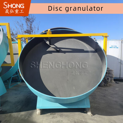 Professioneller Scheibenpelletierer für organische Düngemittel, Kapazität 1-8 TPH