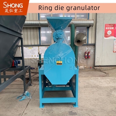 Produktionslinie für organische Düngemittel aus Kohlenstoffstahl 8 t/h 75 kW