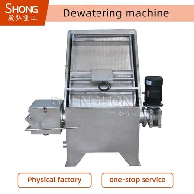 Verschlammen Sie/Düngemittel-Entwässerungsausrüstung 8 - Kapazität 9T/H für organisches Düngemittel-Fertigungsstraße