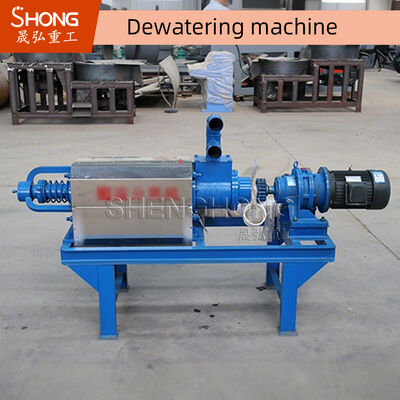 Huhn/Schafe/Kuh Dung Dewatering Screw Press Machine, Entwässerungsausrüstung des Düngemittel-1T/H