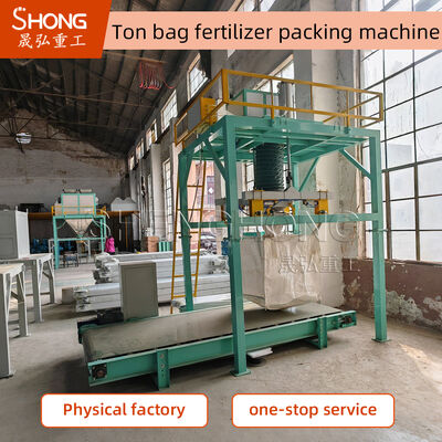 15 TPH Automatische Düngemittelverpackungsmaschine mit Edelstahl-Kontaktteilen für Granulate und Pulver