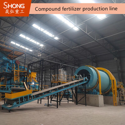 380V Rotationstrommel Granulationsmaschine für NPK Dünger 3-8mm