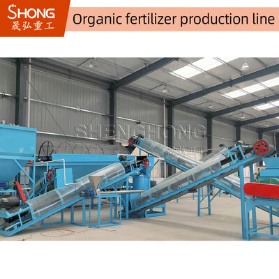 Kugel-Fertigungsstraße des organischen Düngemittel-5T/H mit granulierender Maschine