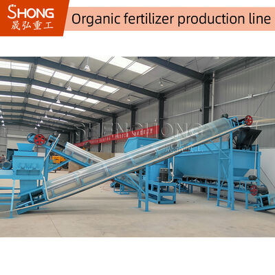 Stabile und organische Düngemittel-Produktionslinie mit intelligenten Steuerungssystem und Umweltschutz