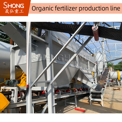 Kompostieren Sie das organische Düngemittel, das voll Fertigungsstraße automatisch macht