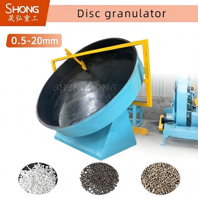 Hocheffizienter, geringer Stromverbrauch, langlebiger Scheibengranulator zur Pelletierung von organischen Düngemitteln