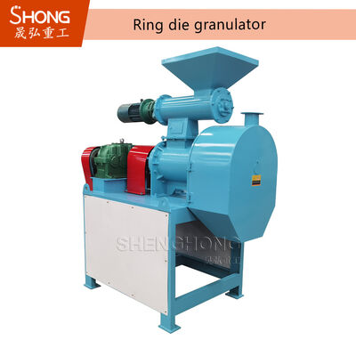 7-10t/h Kapazität 380V/415V Spannung Kohlenstoffstahl/Edelstahl Bio-Dünger Pelletmaschine für Mistgranulierung