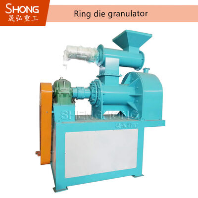 30kw Strom Kohlenstoffstahl/Edelstahl Düngerpelletmaschine mit 95% Formungsrate für organische Düngergranulierung