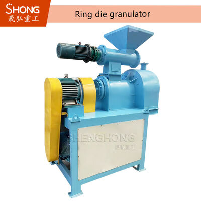 30kw Strom Kohlenstoffstahl/Edelstahl Düngerpelletmaschine mit 95% Formungsrate für organische Düngergranulierung