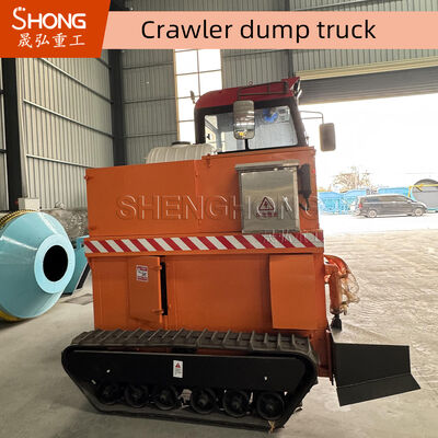 Einstellbare Bodenfreiheit Hydraulische Fermentationskompostanlage für eine hocheffiziente Kompostdrehung