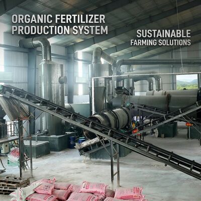 China Hühnerdünger-Produktionslinie mit Fermentationssystem für 1-20 Tausend Tonnen pro Jahr