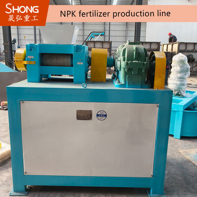 Produktionslinie für NPK-Doppelwalz-Granulation mit hoher Granulationsrate und organischer Substanz ≥ 30%