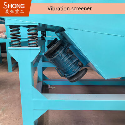 Vibratorische Trennmaschine mit einstellbarer Amplitude und Frequenz, 12 Monate Garantie, ISO9001-zertifiziert für effiziente Düngemittel-Screening