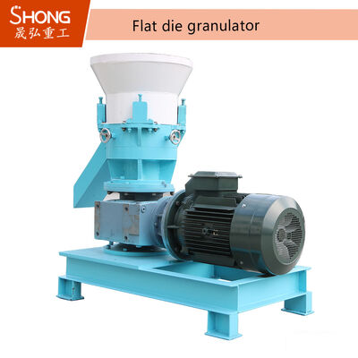 Kompakte Maschine für organische Düngemittel aus Kohlenstoffstahl mit 380V 50HZ Leistung für 1-10mm Granulate