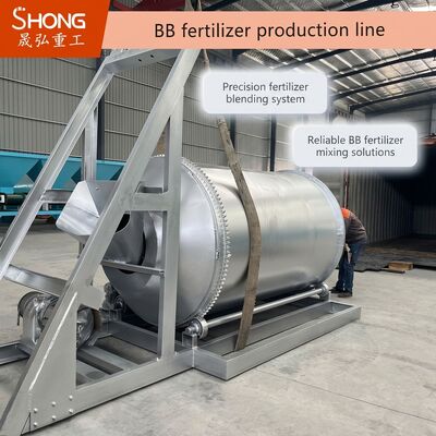 Maßgeschneiderter BB-Düngemittelmischer mit automatisiertem Betrieb und hohem Durchsatz für die BB-Düngemittelproduktionslinie