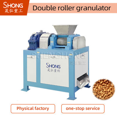 Individueller 18,5KW Leistung Düngemittel Granulator mit 186*300mm Rollengröße und <= 0,5mm Fütterungsgröße