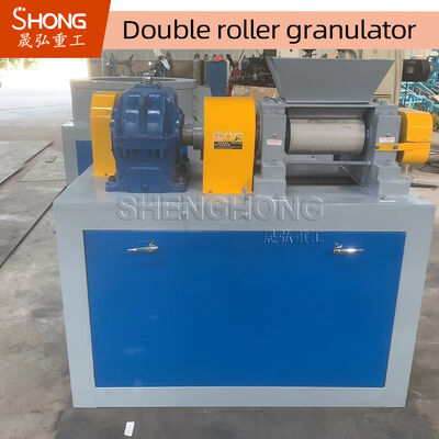 Maßgeschneiderter 18,5-kW-Doppelwalzengranulator für 2,5–20 mm Mischdüngergranulat