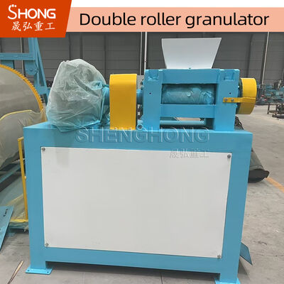 Doppelwalzengranulator mit einer Kapazität von 1,5–2,5 t/h und einer Kugelbildungsrate von 85 % für die Herstellung von Verbunddüngern aus Kohlenstoffstahl