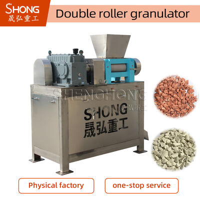22kw Power Double Roller NPK Düngemaschine mit 2,5-3,5 Tonnen pro Stunde Kapazität und Kohlenstoffstahlkonstruktion